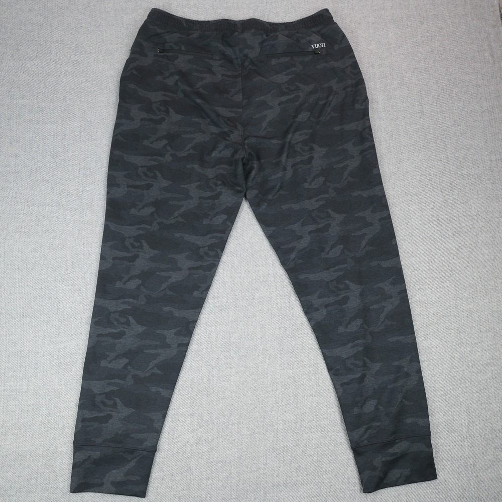 Vuori Ponto Performance Jogger Mens Camo Print XL Charcoal Gray V416 - Picture 2 of 13